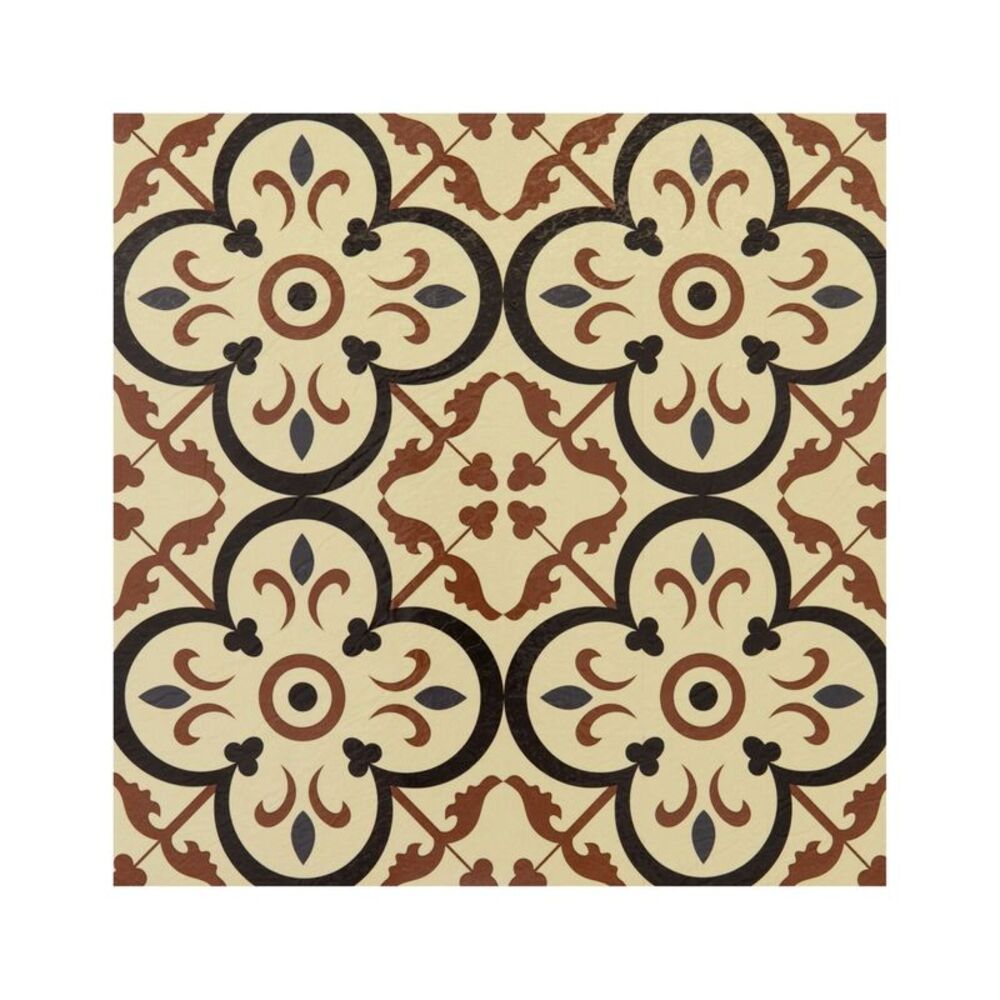 Retro Elegance 12x12 Self Adhesive Vinyl Floor Tile - Burch - 20 Tiles/20 sq.